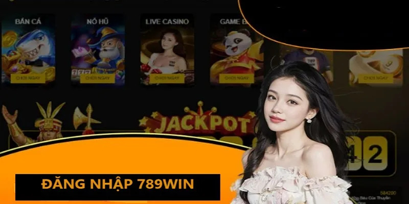 Nhấn đăng nhập 789win để điền thông tin